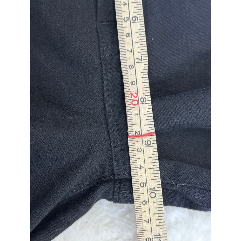 FRAME Le Pixie Jeans Cotton Blend Noir Women's 26P High Flare NWT - Picture 10 of 15
